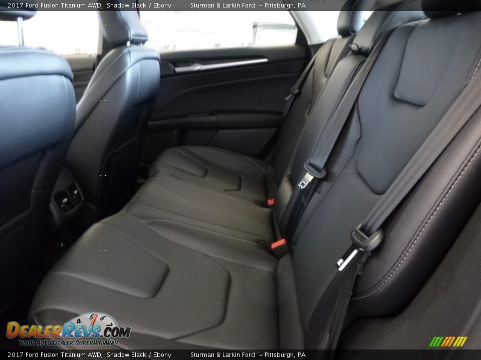 2017 Ford Fusion Titanium AWD Shadow Black / Ebony Photo #8