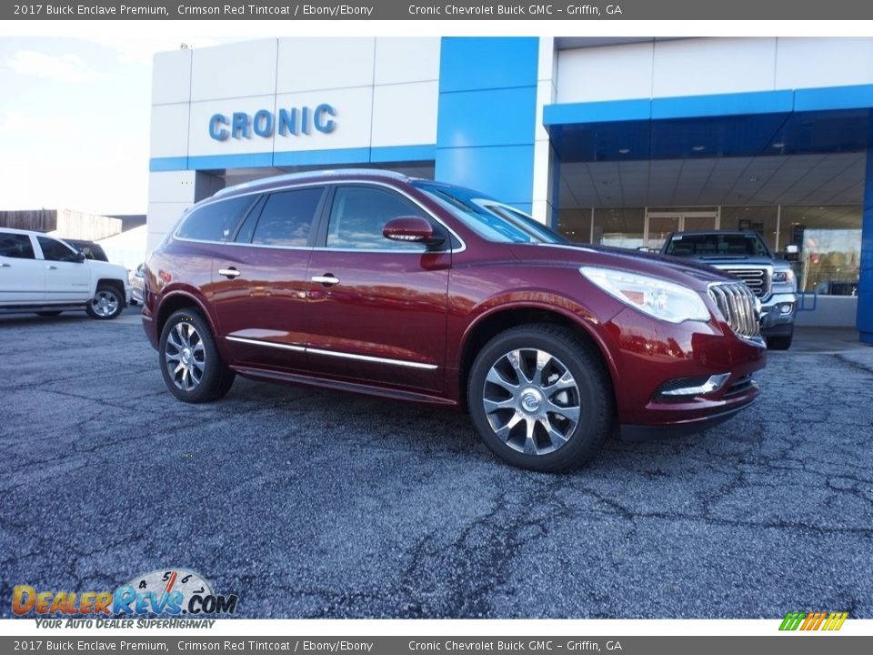 2017 Buick Enclave Premium Crimson Red Tintcoat / Ebony/Ebony Photo #1