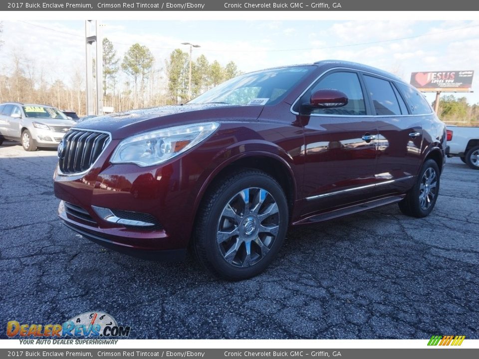 2017 Buick Enclave Premium Crimson Red Tintcoat / Ebony/Ebony Photo #2