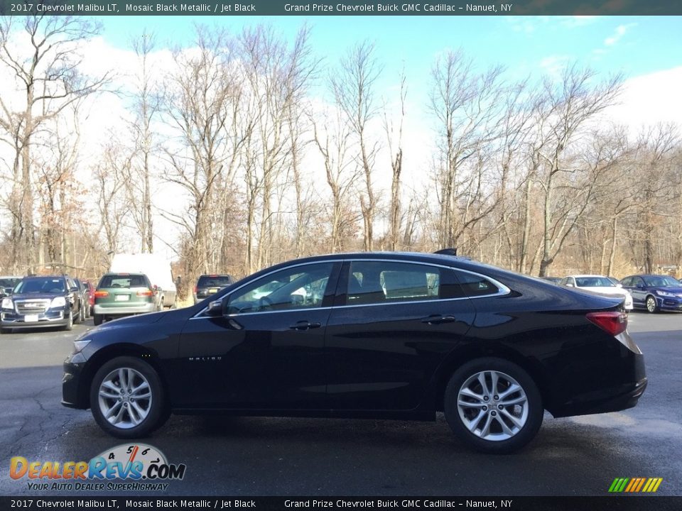 2017 Chevrolet Malibu LT Mosaic Black Metallic / Jet Black Photo #6