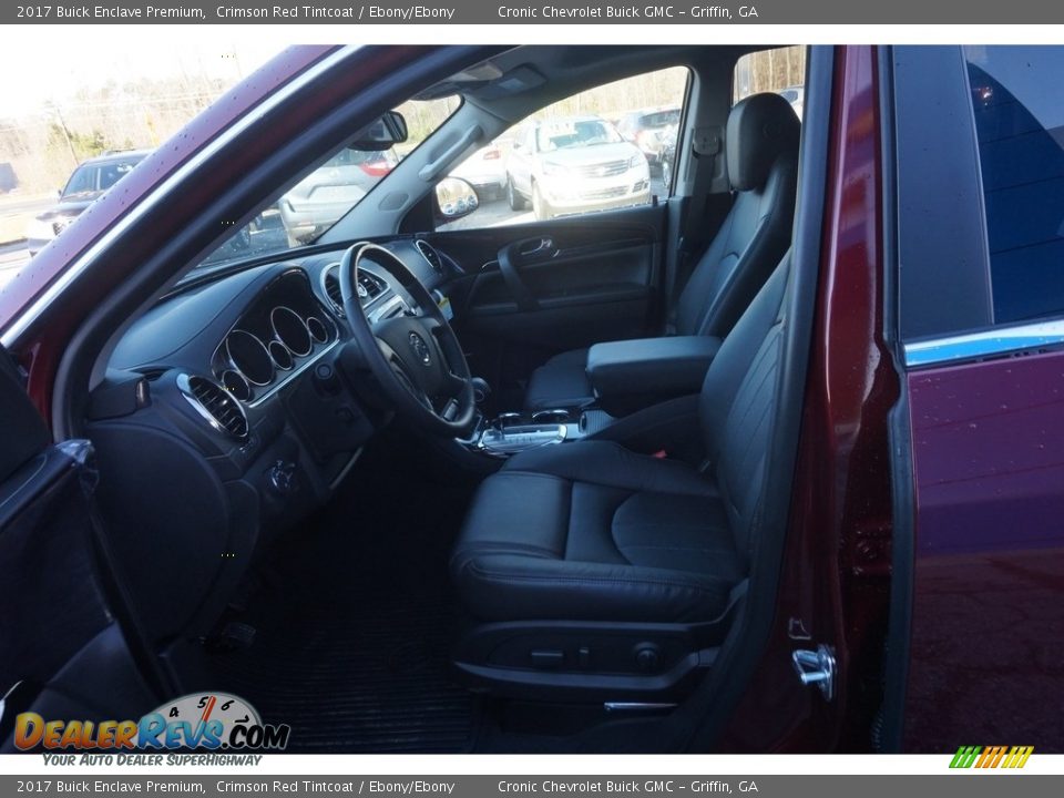 2017 Buick Enclave Premium Crimson Red Tintcoat / Ebony/Ebony Photo #8