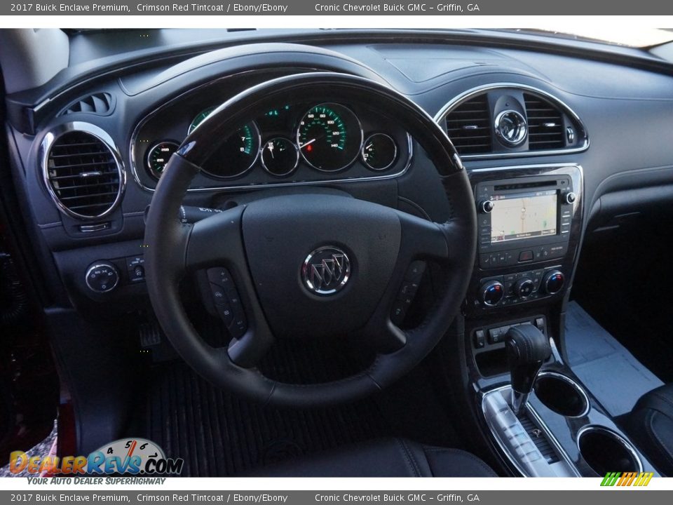 2017 Buick Enclave Premium Crimson Red Tintcoat / Ebony/Ebony Photo #9