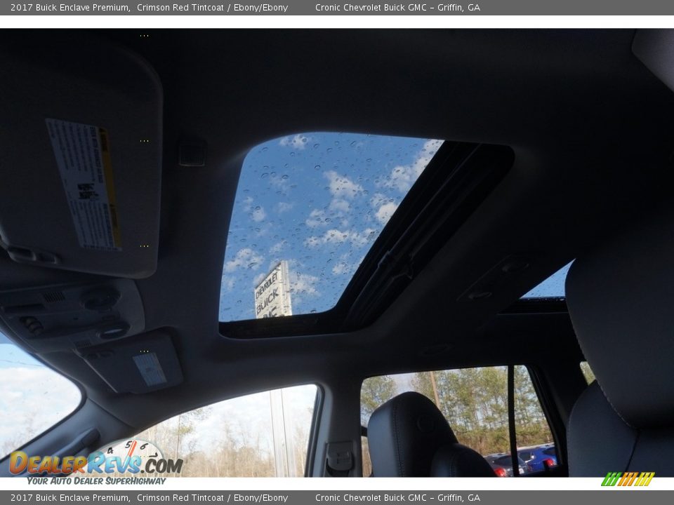 2017 Buick Enclave Premium Crimson Red Tintcoat / Ebony/Ebony Photo #10