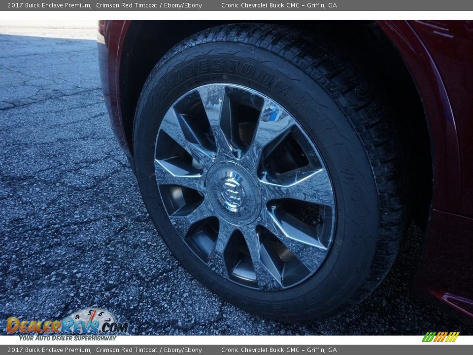 2017 Buick Enclave Premium Crimson Red Tintcoat / Ebony/Ebony Photo #11