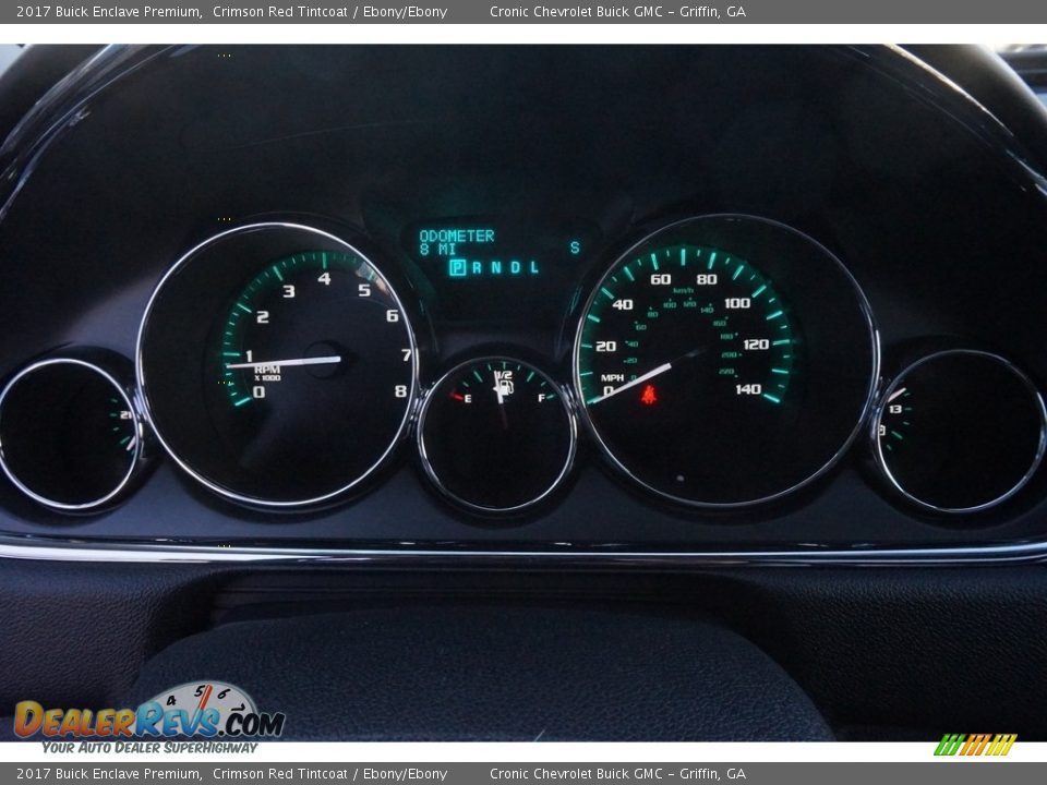 2017 Buick Enclave Premium Crimson Red Tintcoat / Ebony/Ebony Photo #13