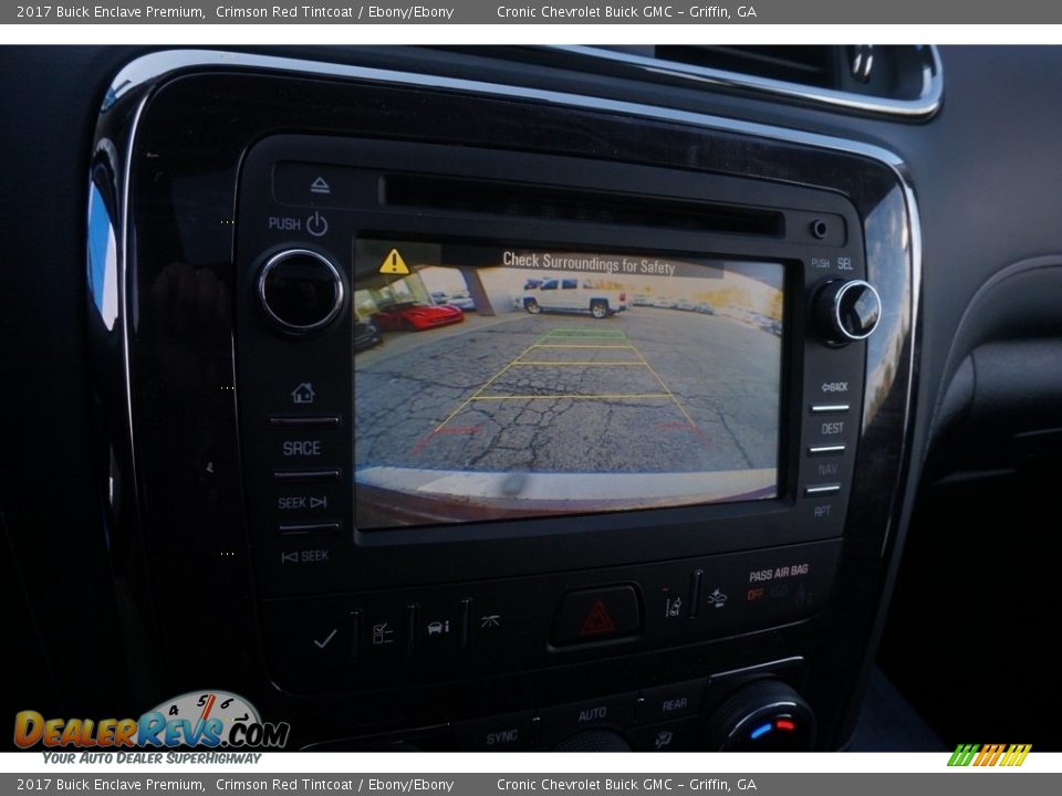 2017 Buick Enclave Premium Crimson Red Tintcoat / Ebony/Ebony Photo #15