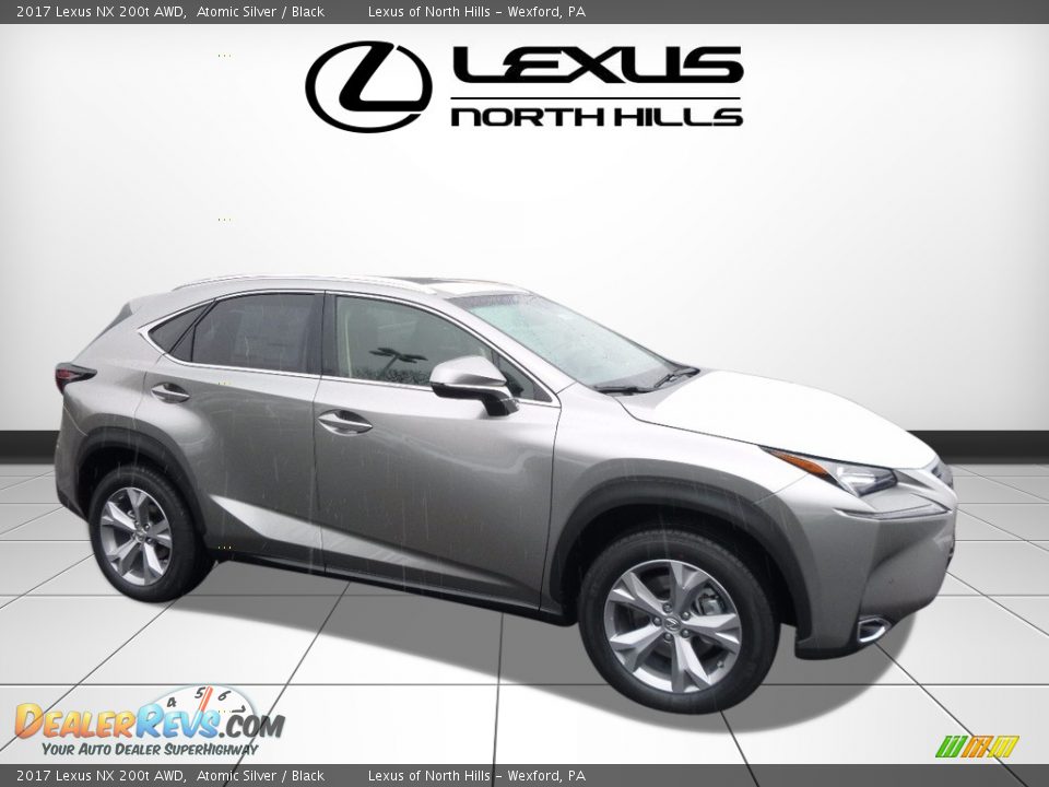 2017 Lexus NX 200t AWD Atomic Silver / Black Photo #1