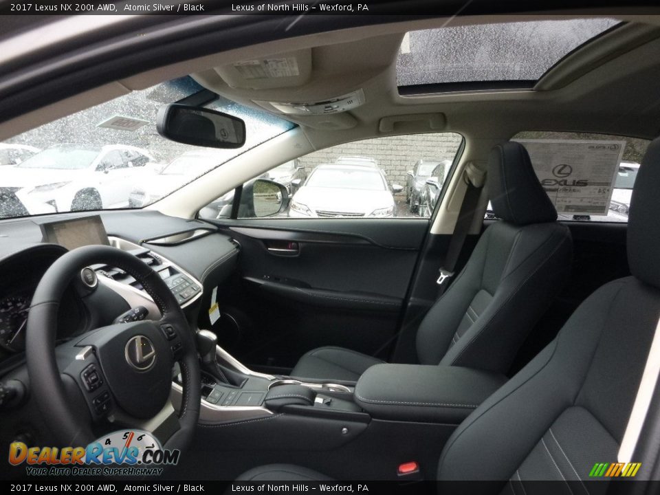 2017 Lexus NX 200t AWD Atomic Silver / Black Photo #7