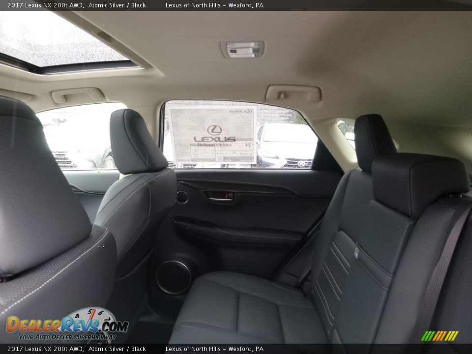 2017 Lexus NX 200t AWD Atomic Silver / Black Photo #8