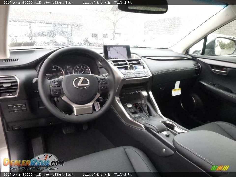 2017 Lexus NX 200t AWD Atomic Silver / Black Photo #9