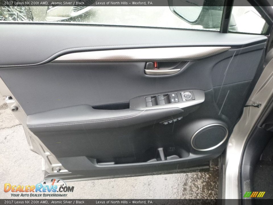 2017 Lexus NX 200t AWD Atomic Silver / Black Photo #10