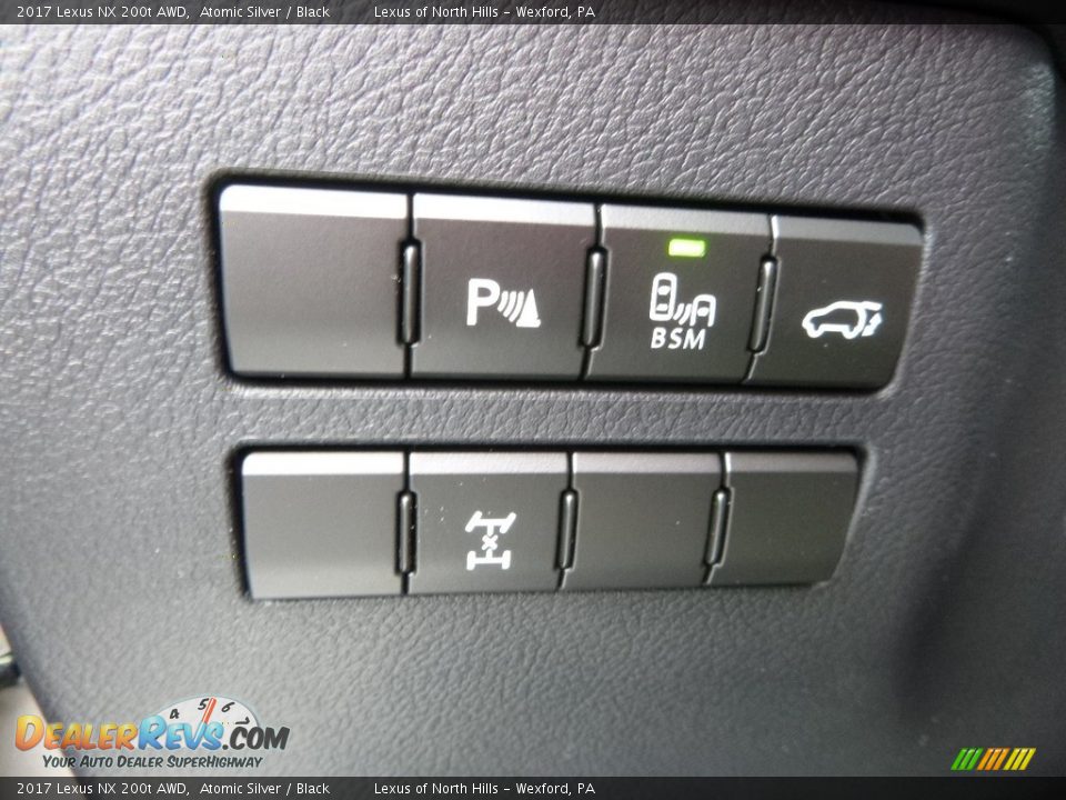 2017 Lexus NX 200t AWD Atomic Silver / Black Photo #14