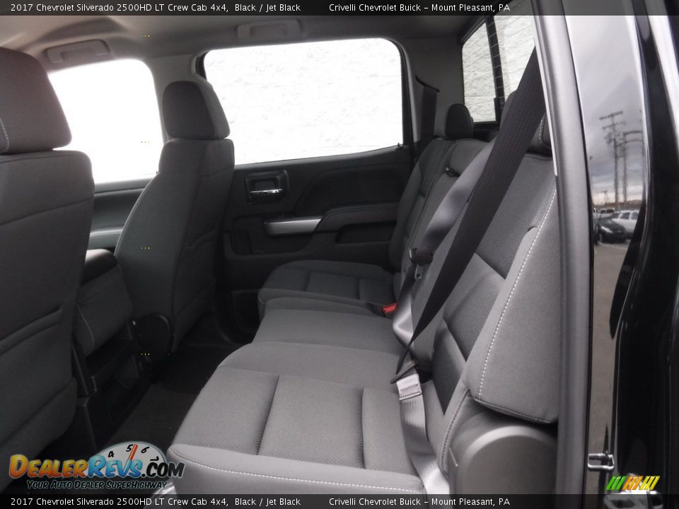 2017 Chevrolet Silverado 2500HD LT Crew Cab 4x4 Black / Jet Black Photo #27