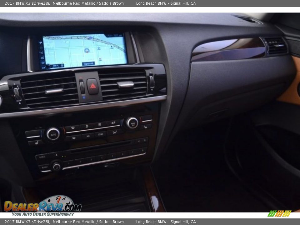 2017 BMW X3 sDrive28i Melbourne Red Metallic / Saddle Brown Photo #23