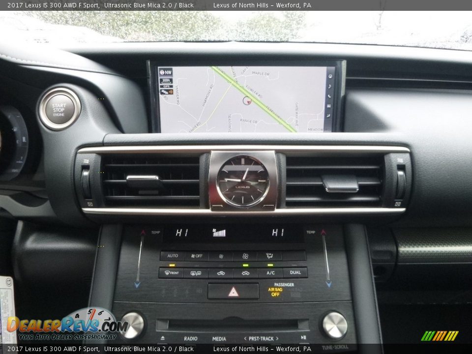 Navigation of 2017 Lexus IS 300 AWD F Sport Photo #12