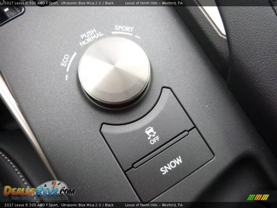 Controls of 2017 Lexus IS 300 AWD F Sport Photo #13