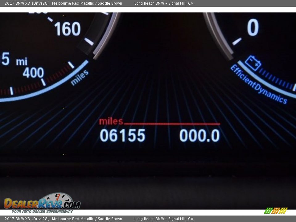 2017 BMW X3 sDrive28i Melbourne Red Metallic / Saddle Brown Photo #27