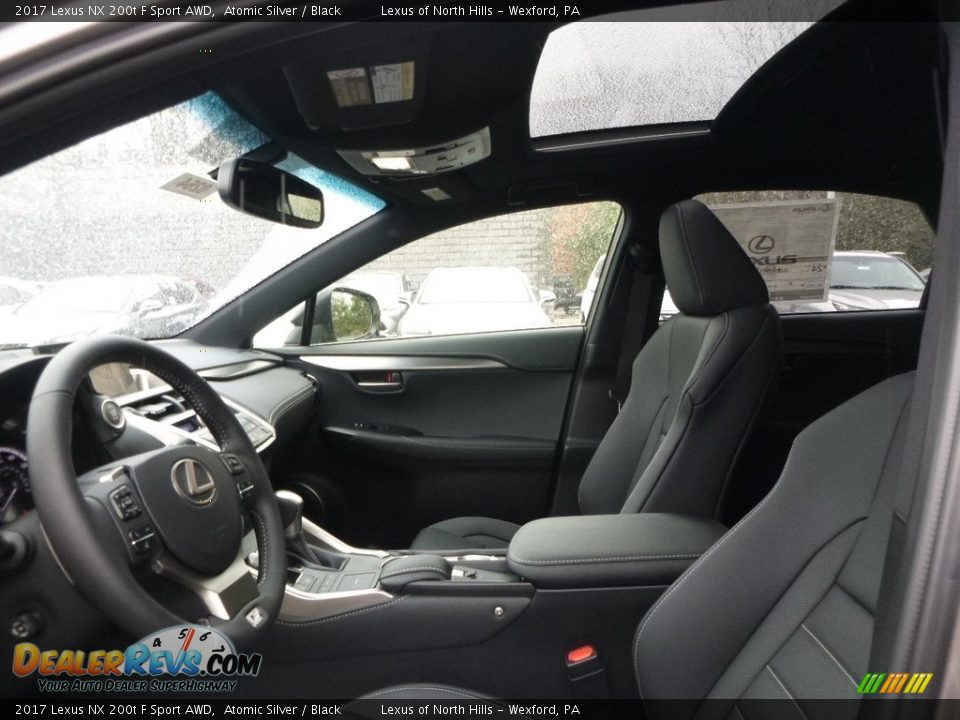 2017 Lexus NX 200t F Sport AWD Atomic Silver / Black Photo #7