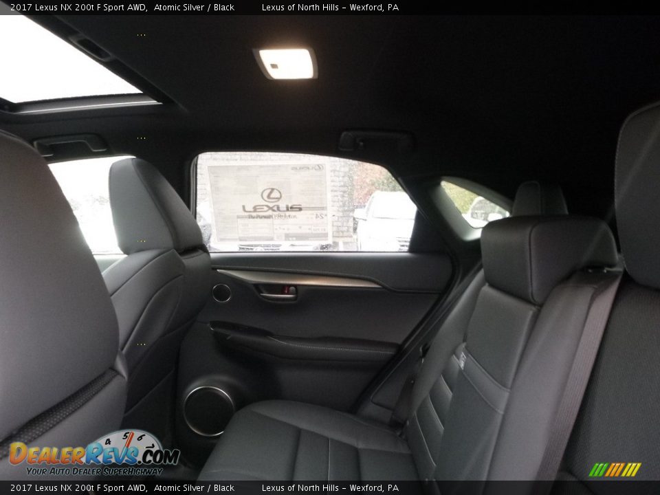 2017 Lexus NX 200t F Sport AWD Atomic Silver / Black Photo #8