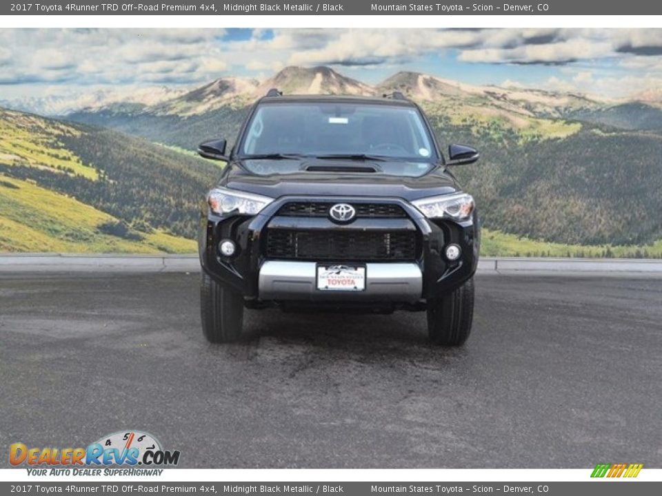 2017 Toyota 4Runner TRD Off-Road Premium 4x4 Midnight Black Metallic / Black Photo #2