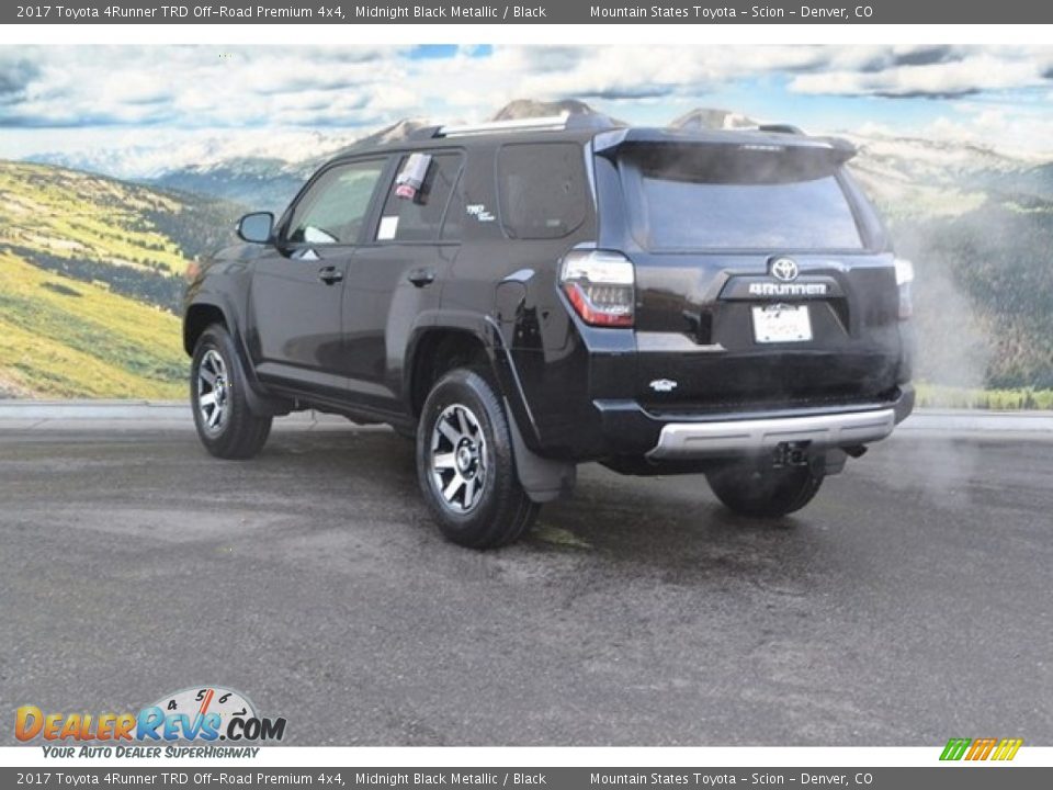 2017 Toyota 4Runner TRD Off-Road Premium 4x4 Midnight Black Metallic / Black Photo #3