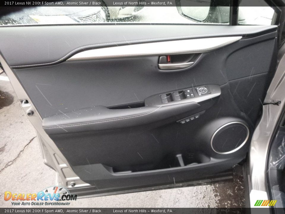 2017 Lexus NX 200t F Sport AWD Atomic Silver / Black Photo #10