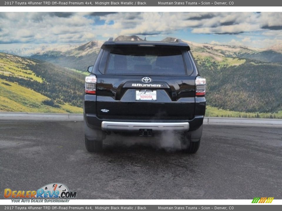 2017 Toyota 4Runner TRD Off-Road Premium 4x4 Midnight Black Metallic / Black Photo #4