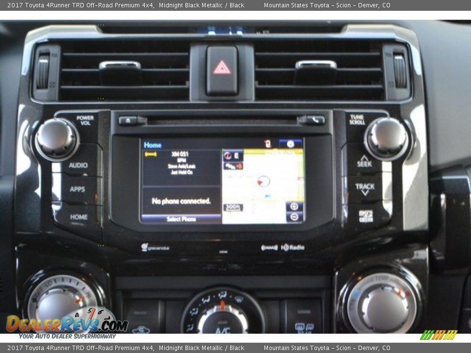 2017 Toyota 4Runner TRD Off-Road Premium 4x4 Midnight Black Metallic / Black Photo #6