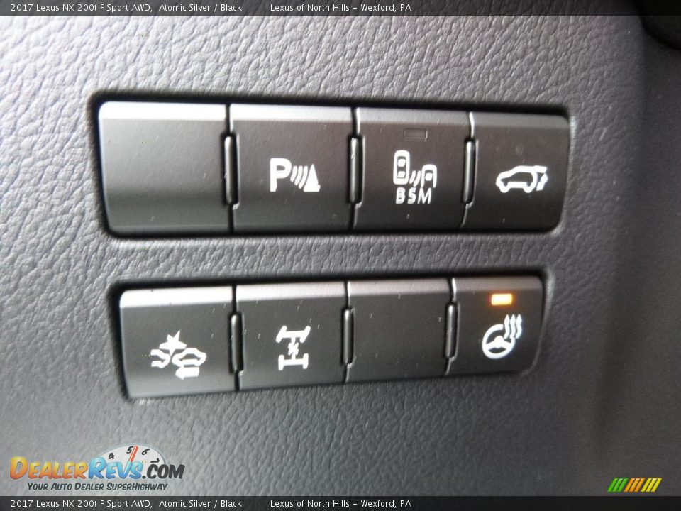 Controls of 2017 Lexus NX 200t F Sport AWD Photo #14