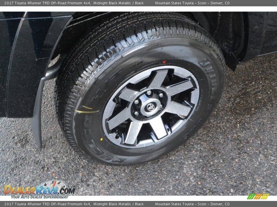 2017 Toyota 4Runner TRD Off-Road Premium 4x4 Midnight Black Metallic / Black Photo #9