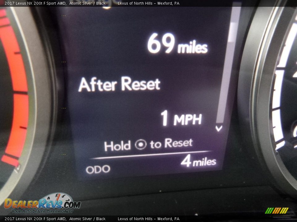 2017 Lexus NX 200t F Sport AWD Atomic Silver / Black Photo #15