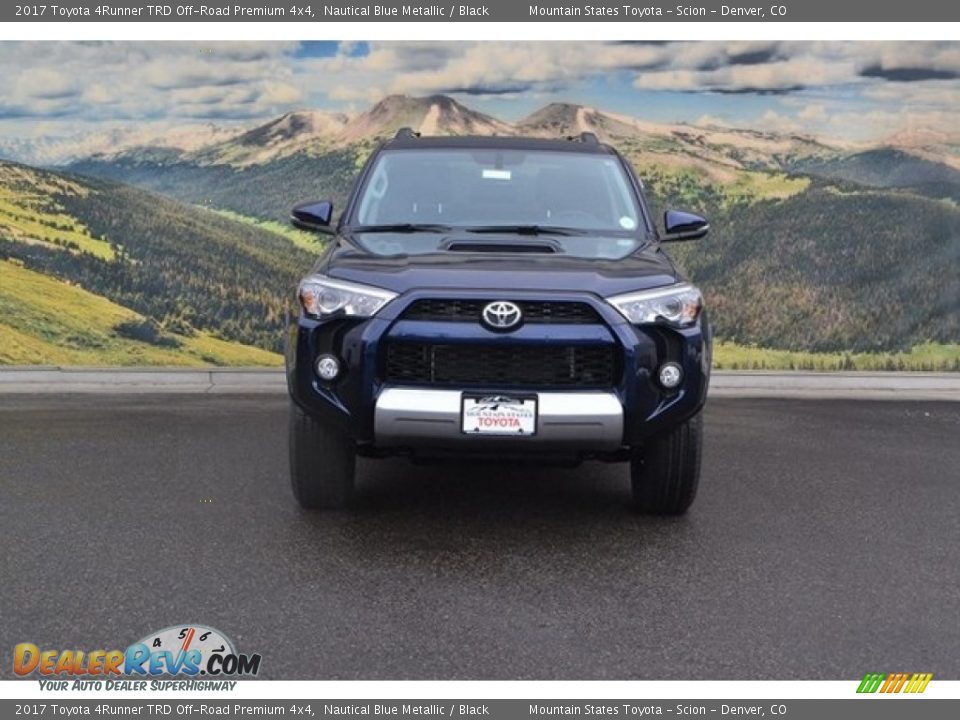 2017 Toyota 4Runner TRD Off-Road Premium 4x4 Nautical Blue Metallic / Black Photo #2