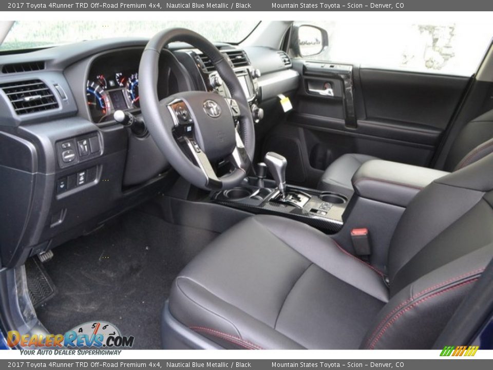 2017 Toyota 4Runner TRD Off-Road Premium 4x4 Nautical Blue Metallic / Black Photo #5