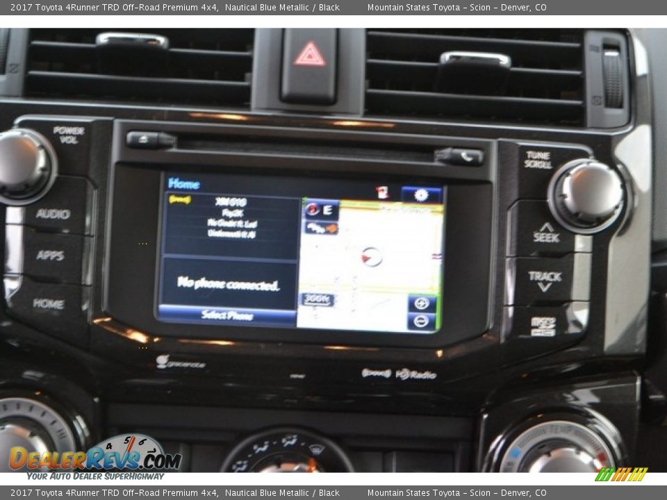 2017 Toyota 4Runner TRD Off-Road Premium 4x4 Nautical Blue Metallic / Black Photo #6