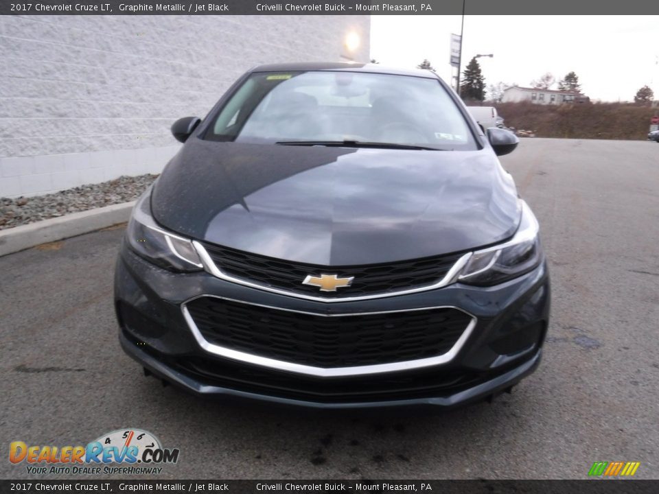 2017 Chevrolet Cruze LT Graphite Metallic / Jet Black Photo #4