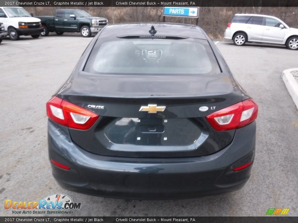2017 Chevrolet Cruze LT Graphite Metallic / Jet Black Photo #6