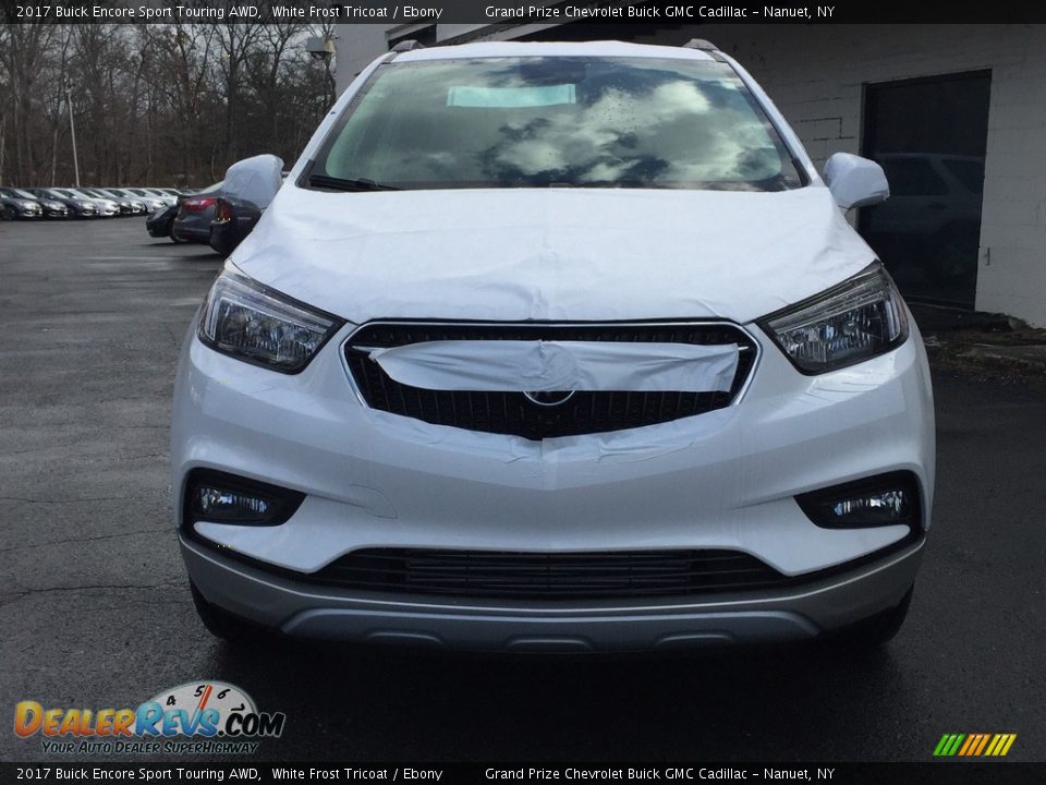 2017 Buick Encore Sport Touring AWD White Frost Tricoat / Ebony Photo #2