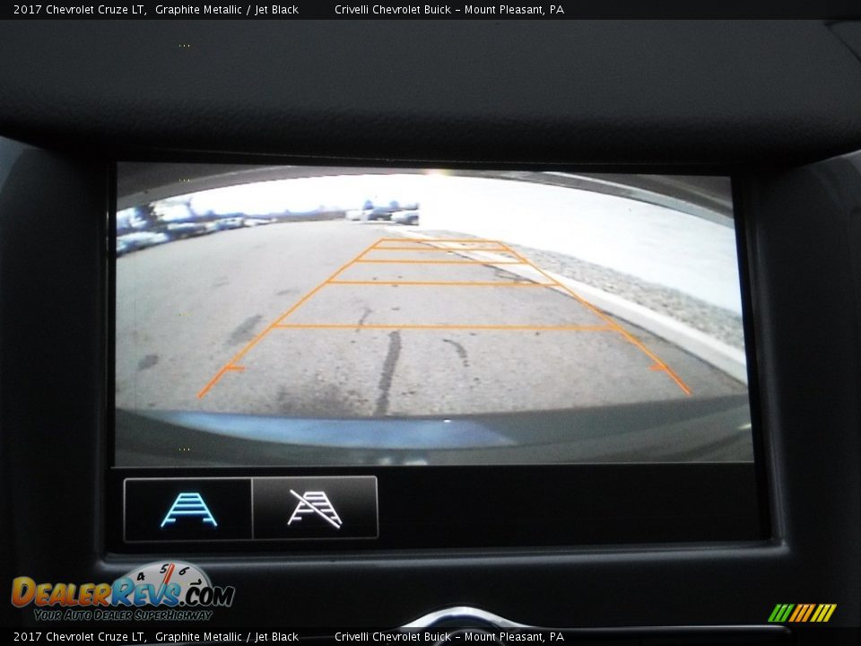 2017 Chevrolet Cruze LT Graphite Metallic / Jet Black Photo #14