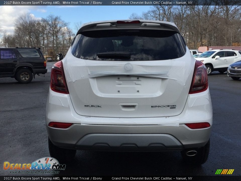 2017 Buick Encore Sport Touring AWD White Frost Tricoat / Ebony Photo #5