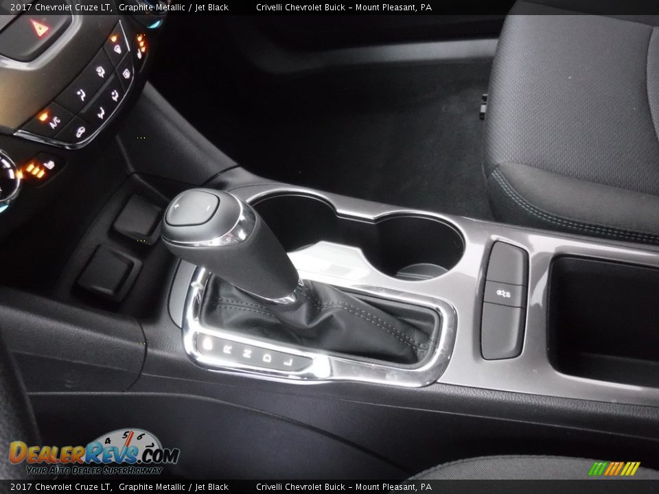 2017 Chevrolet Cruze LT Graphite Metallic / Jet Black Photo #17