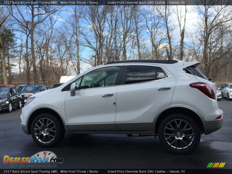 White Frost Tricoat 2017 Buick Encore Sport Touring AWD Photo #6