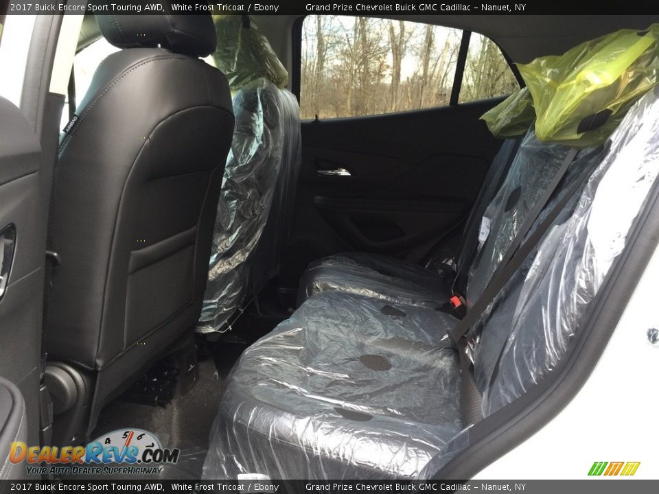 2017 Buick Encore Sport Touring AWD White Frost Tricoat / Ebony Photo #7