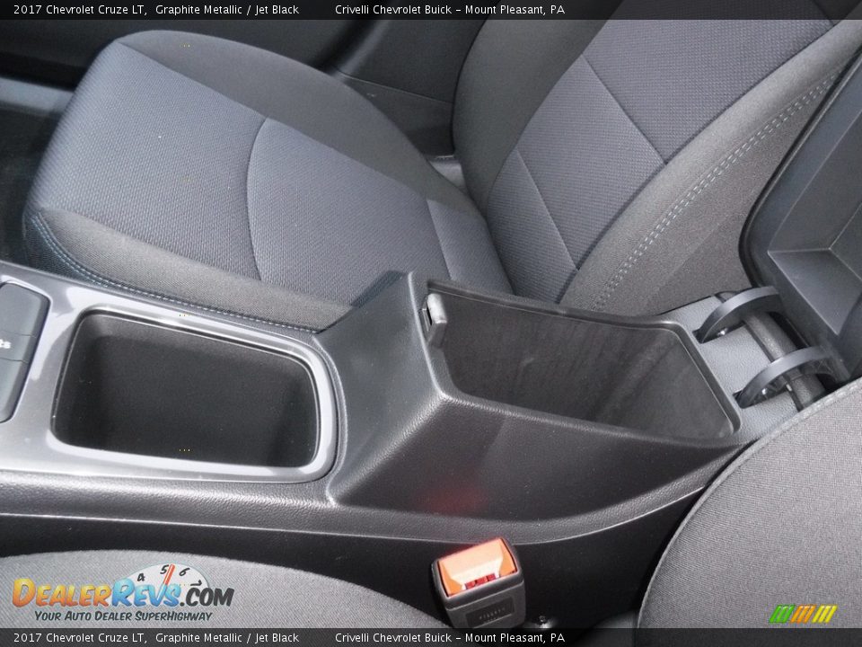 2017 Chevrolet Cruze LT Graphite Metallic / Jet Black Photo #19