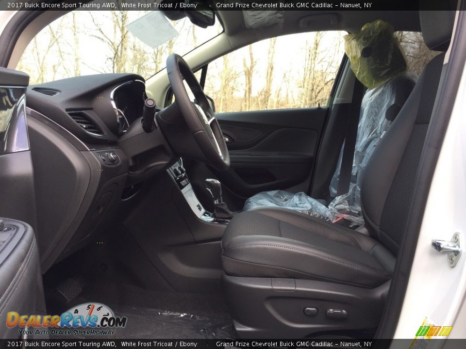 Front Seat of 2017 Buick Encore Sport Touring AWD Photo #9