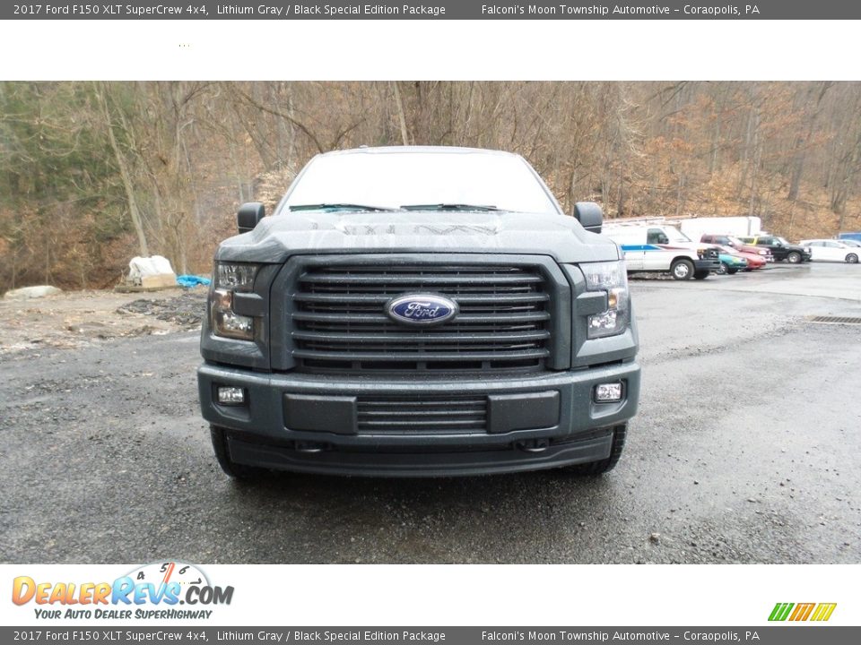 2017 Ford F150 XLT SuperCrew 4x4 Lithium Gray / Black Special Edition Package Photo #2