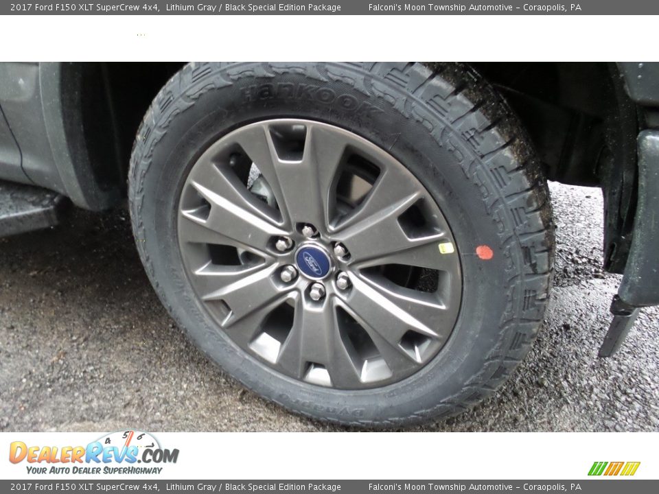 2017 Ford F150 XLT SuperCrew 4x4 Lithium Gray / Black Special Edition Package Photo #5