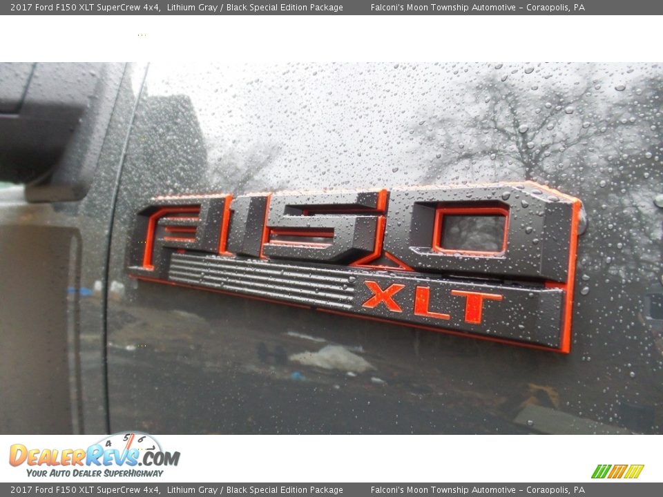 2017 Ford F150 XLT SuperCrew 4x4 Lithium Gray / Black Special Edition Package Photo #6