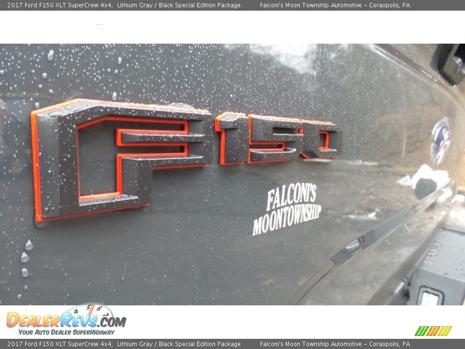2017 Ford F150 XLT SuperCrew 4x4 Lithium Gray / Black Special Edition Package Photo #9