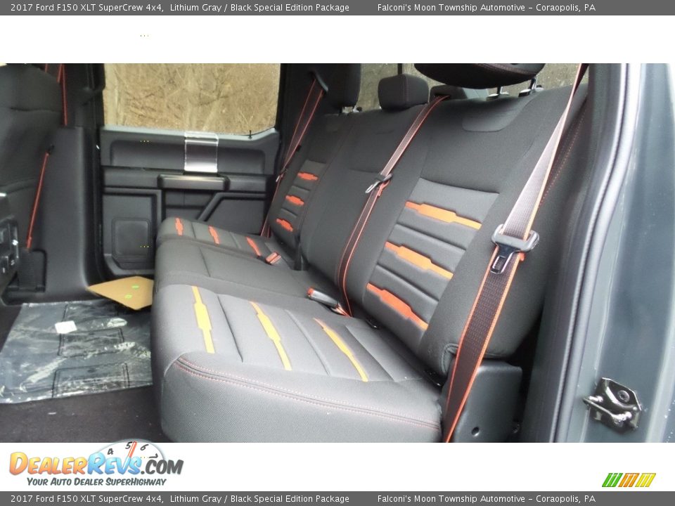 2017 Ford F150 XLT SuperCrew 4x4 Lithium Gray / Black Special Edition Package Photo #10