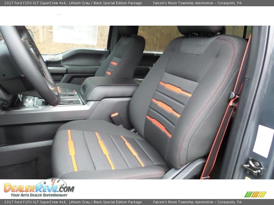 2017 Ford F150 XLT SuperCrew 4x4 Lithium Gray / Black Special Edition Package Photo #12